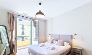 2 Schlafzimmer, Bügeleisen/Bügelbrett, kostenloses WLAN, Bettwäsche