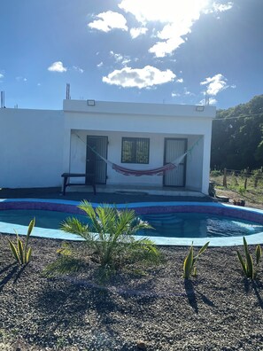 Outdoor pool - Private house with pool 1 km from jiquilite beach and 2 km from popoyo beach (Popoyo)