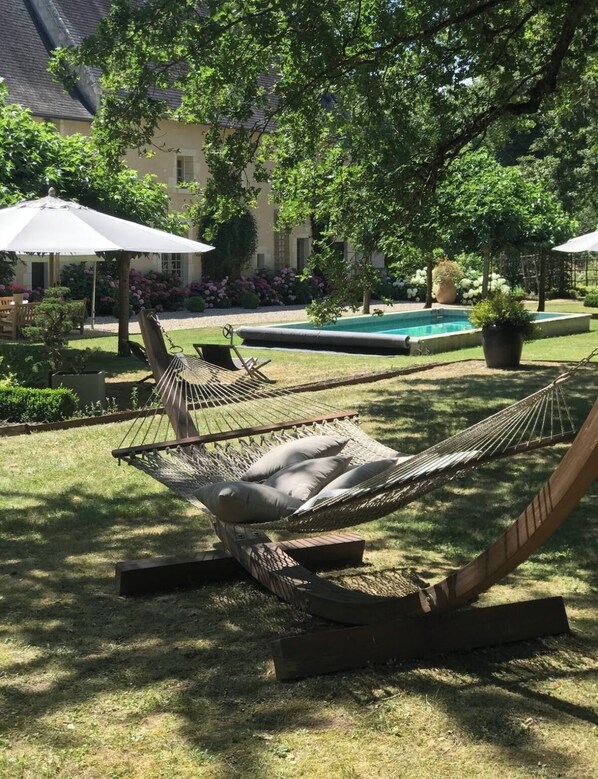 Property grounds - Bed and breakfast Manoir du Domaine de Poulaines (Poulaines)