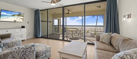 標準公寓客房, 海灘景觀 | 起居區