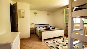 2 habitaciones, internet y ropa de cama