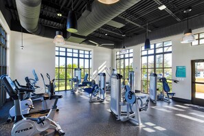 Fitness facility - Spacious Solara Resort Home w/ Private Pool • Near Disney • Sleeps 12 (Kissimmee)