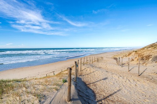 Appartement „Blick auf die Düne“ mit Balkon und WLAN
