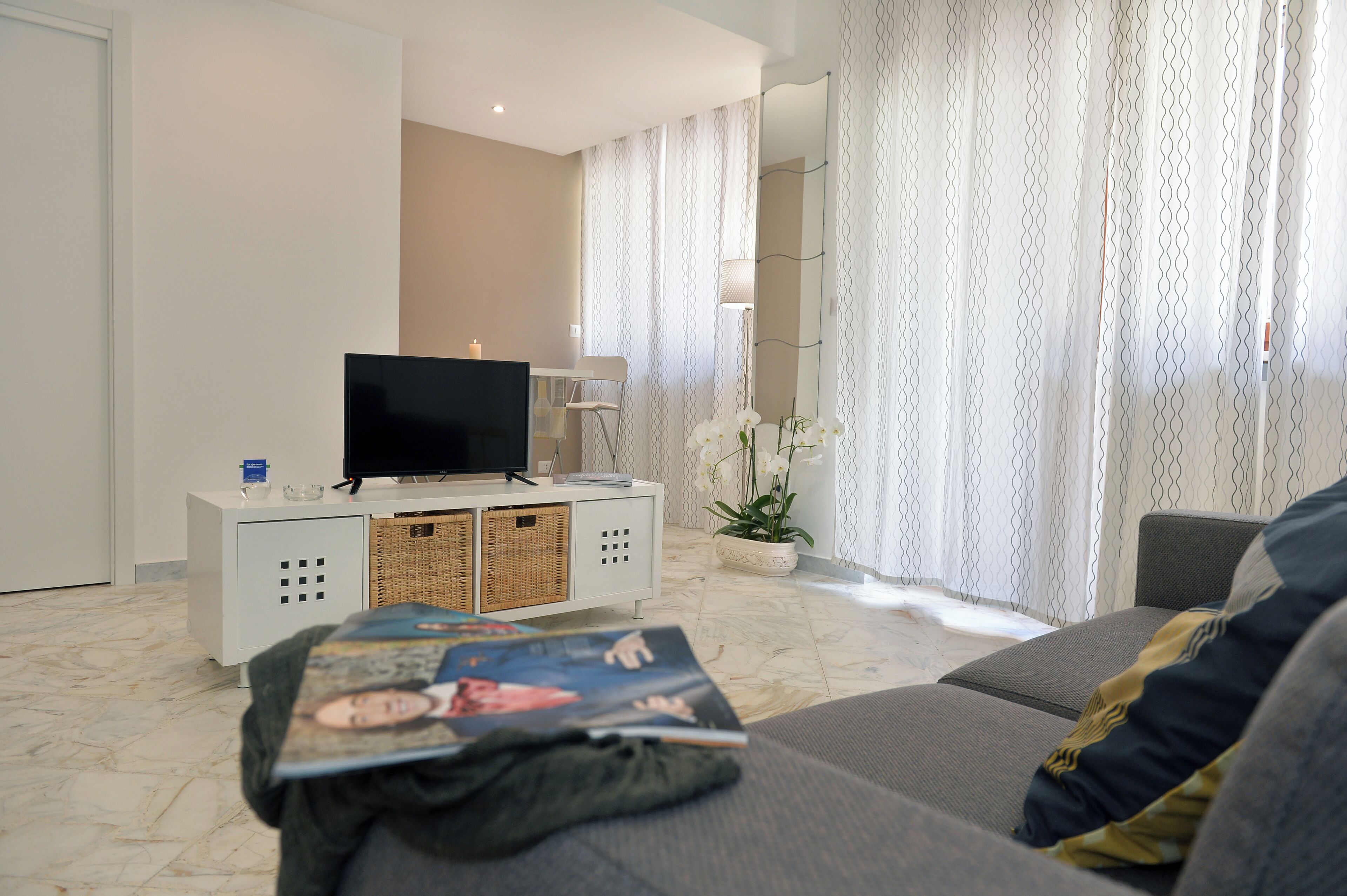 Studio, Sea View | Living area