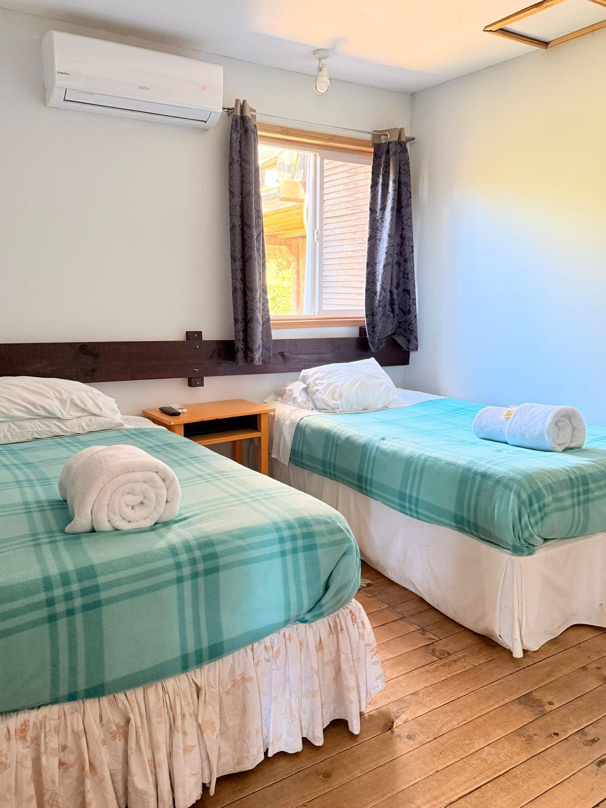 Chambre Économique Double ou avec lits jumeaux, vue jardin | Wi-Fi gratuit