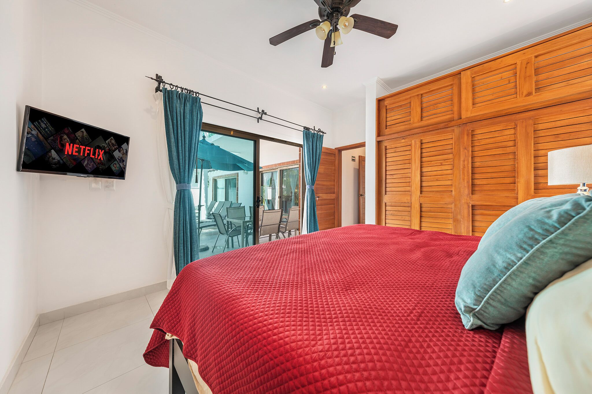 3 chambres, Wi-Fi, literie fournie