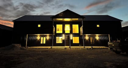 Stunning 8-bedroom barndo on a 24-acre farm with pond, located on wine trail