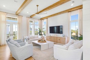 Smart TV - Sunset Pointe Luxury Gulf View Retreat with Private Pool & Carriage House (Santa Rosa Beach)
