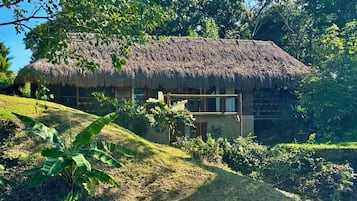 Deluxe-hytte - udsigt til dal | Udendørsområde