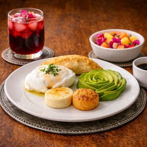 Daily local cuisine breakfast (USD 20 per person) - Hacienda San Benito (Cartagena)