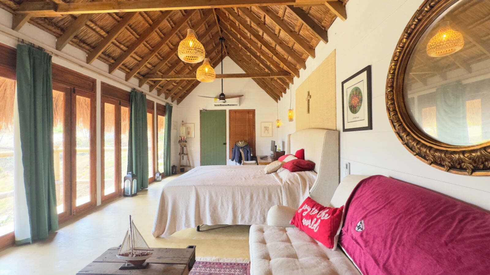 Deluxe-hytte - udsigt til dal | Mørklægningsgardiner, gratis Wi-Fi