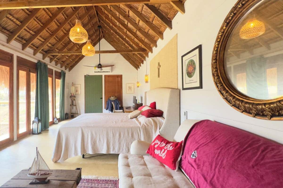 Deluxe-hytte - udsigt til dal | Mørklægningsgardiner, gratis Wi-Fi