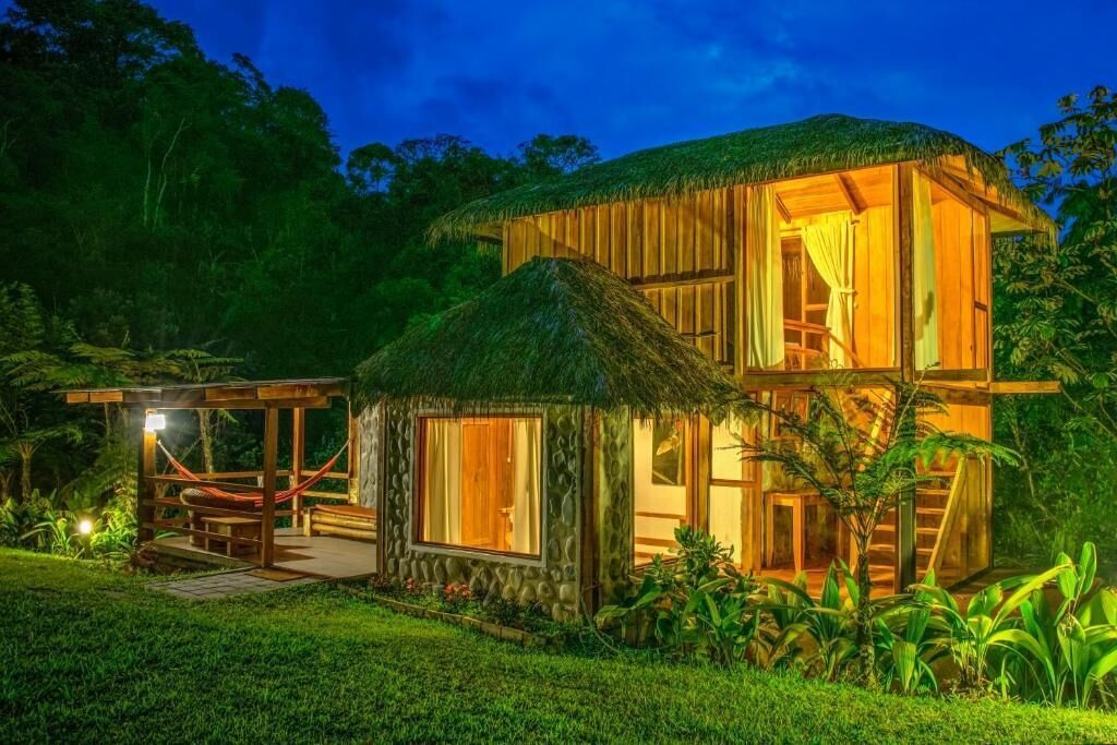 Family Bungalow, Balcony, Garden View
