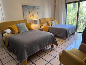 2 bedrooms, desk, iron/ironing board, WiFi - Family-Friendly Apartment in Puerto Vallarta with Pool & A/C (Puerto Vallarta)