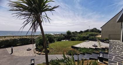 Appartement Océan – Großzügige Terrasse, Meerblick & Parkplatz