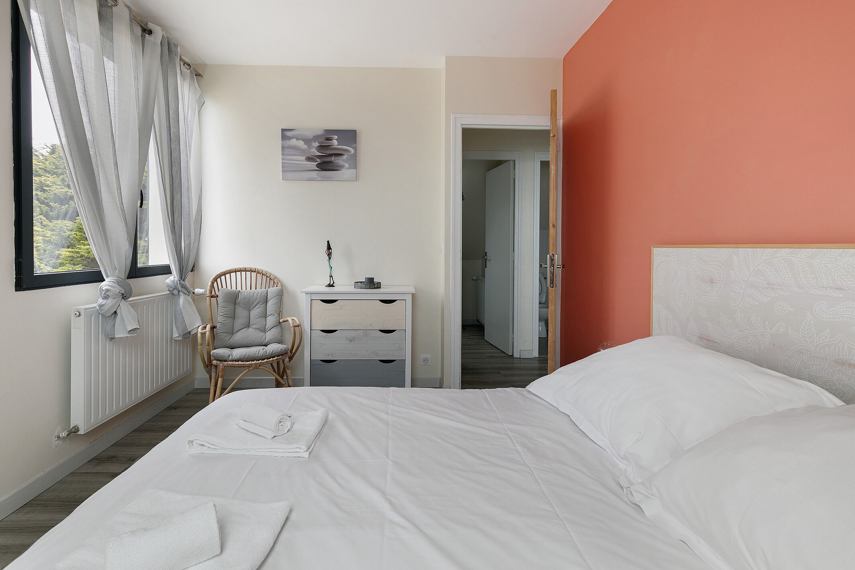 Een strijkplank/strijkijzer, wifi