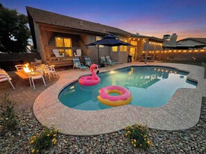 Piscine chauffée