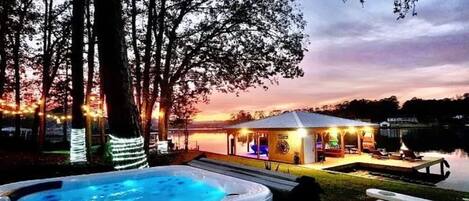 Bañera de hidromasaje exterior