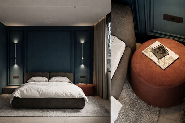 Comfort Double Room, City View | In-room safe, desk, laptop workspace, blackout drapes - Hotel Nare (Boppard)