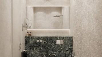 Comfort Double Room, City View | Bathroom