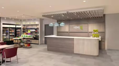 Reception. Home2 Suites By Hilton Fresno Northwest