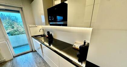 Central 3-room apartment Karlsruhe | 2 balconies & WLAN