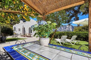 Terrace/patio - Exclusive Villa with Caprese architecture recently renovated. (Capri)