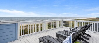 Direct Ocean Views | Sleeps 12 | Private Balcony | Steps to the Sand