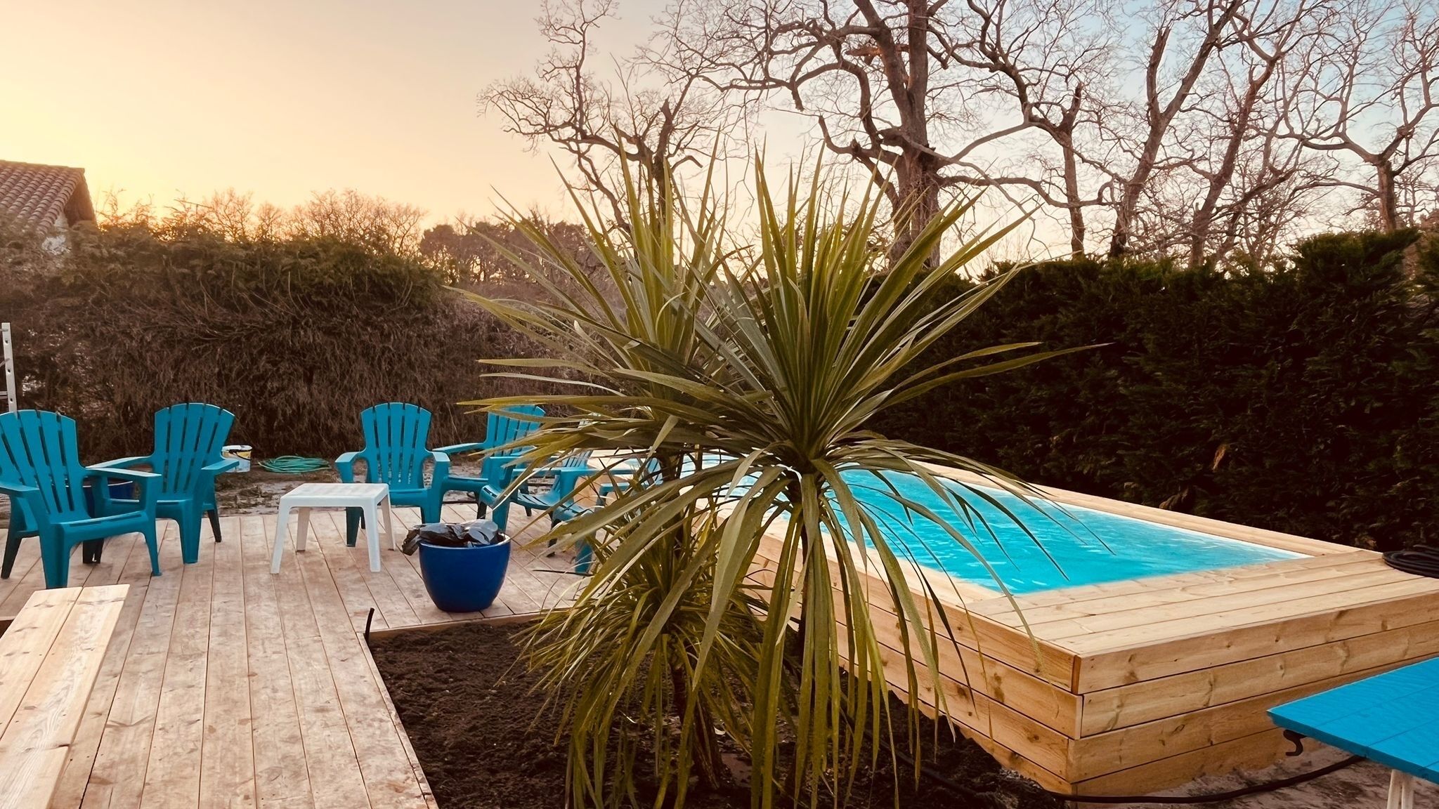 Enceinte de l’hébergement