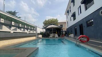 Fassade der Unterkunft