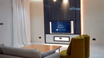 Appartement Deluxe, vue piscine | Intérieur