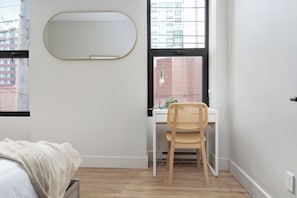 Appartement supĂ©rieur | Rideaux dâobscurcissement, systĂšme dâinsonorisation