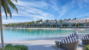 Outdoor pool - Elegant Apartment in Thebeach (Punta Cana)
