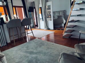 1 soverom, strykejern/-brett, wi-fi og sengetøy