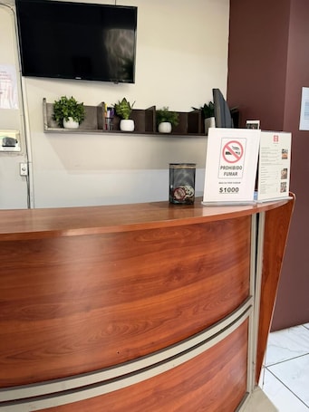 Recepción. Hotel La Frontera