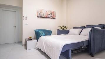 2 chambres, fer et planche à repasser, Wi-Fi gratuit, draps fournis
