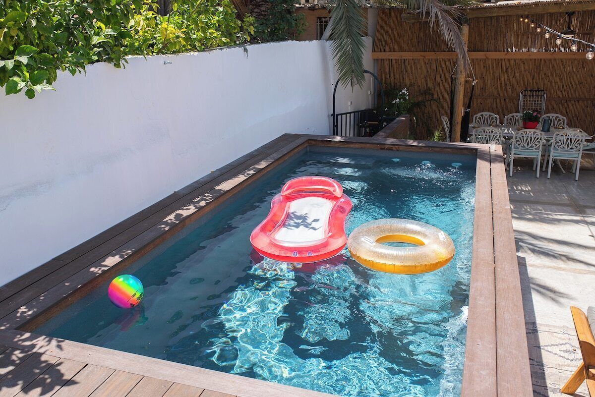 Una piscina climatizada