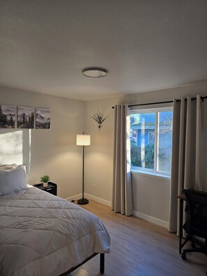 2 habitaciones, escritorio, wifi gratis y ropa de cama 