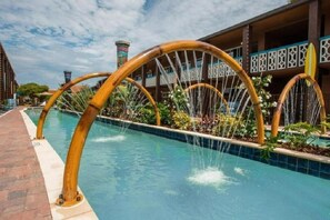 Outdoor pool - Beachfront Resort with Luxury 2 Bedroom Suite near Famous Cocoa Beach Pier (Cocoa Beach)