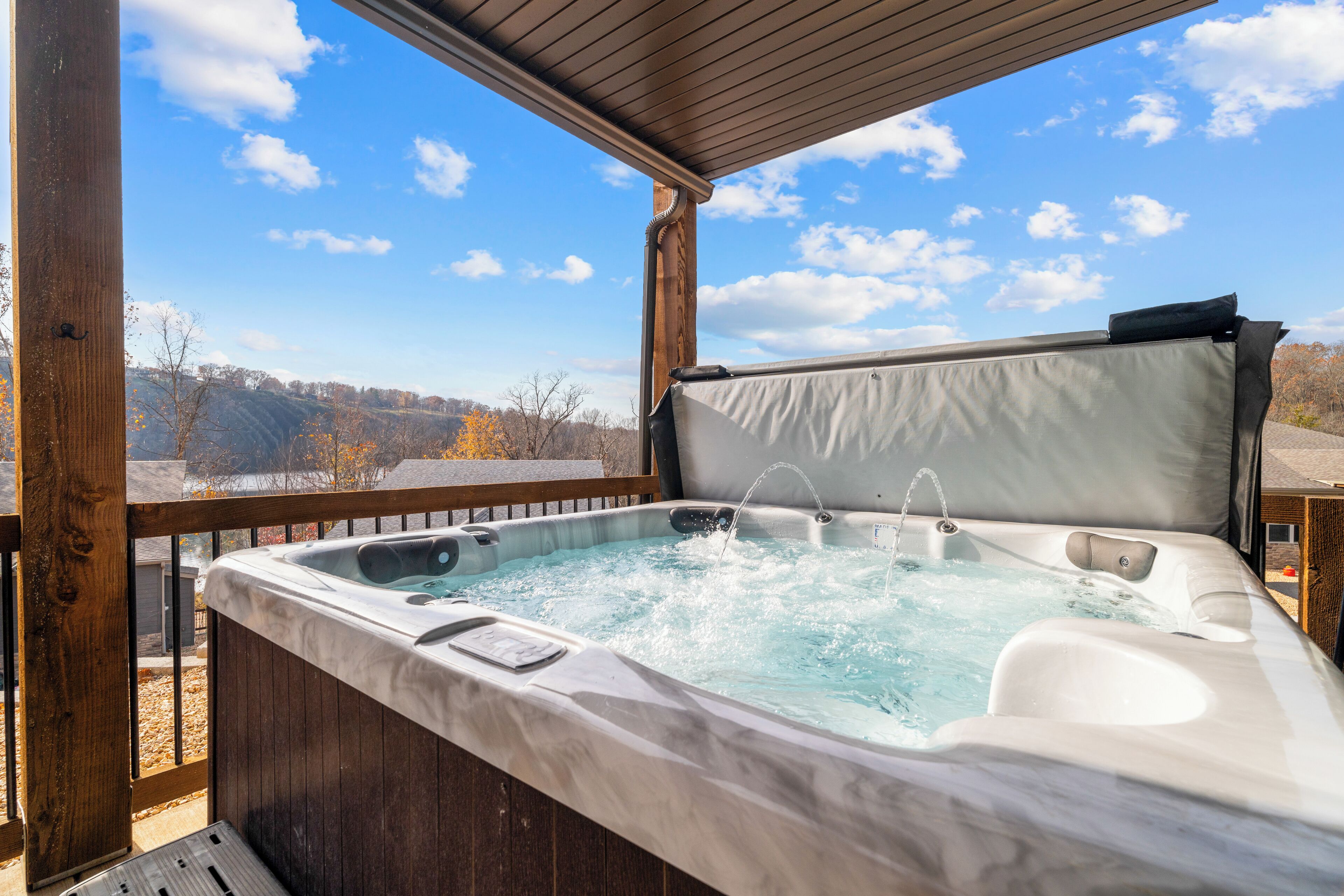 Bain à remous extérieur