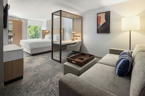 Suite, 1 King Bed | Desk, WiFi (free), bed sheets - Springhill Suites By Marriott Madison Fitchburg (Madison)