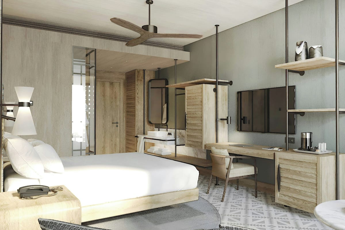 Deluxe Room, 1 King Bed, Balcony (view)
