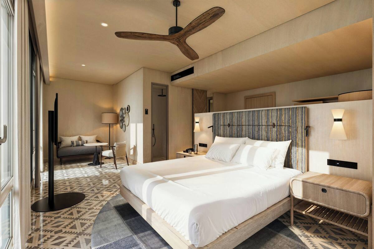 Juniorsvit - 1 kingsize-säng - balkong (view)