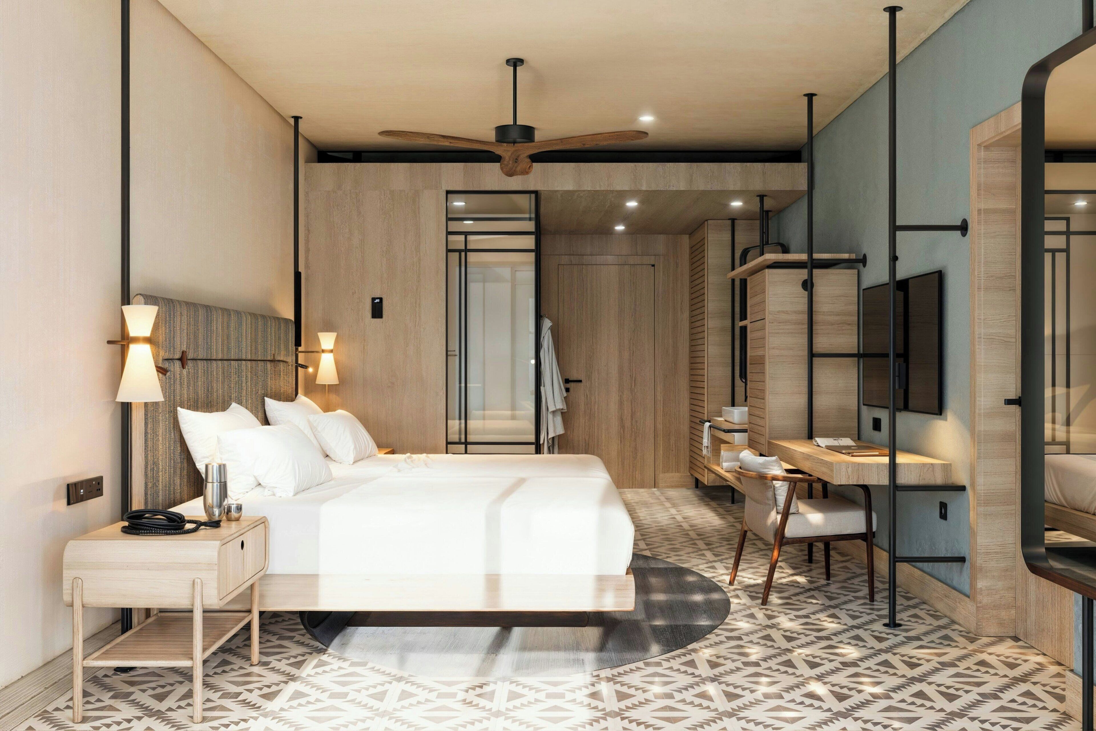 Deluxe-rum - 2 enkelsängar - balkong (view)