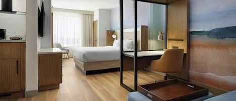 In-room safe, desk, blackout drapes, iron/ironing board
