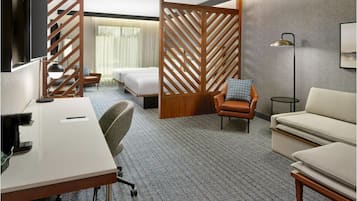 Suite, Multiple Beds | Premium bedding, desk, laptop workspace, blackout drapes