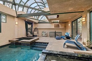 Indoor pool - The Sinatra House- Fully Furnished! (Los Angeles)