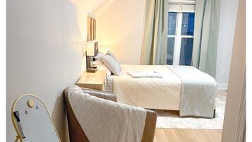 Free WiFi, bed sheets