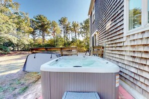 Terrace/patio - Family-Friendly Mashpee Retreat w/ Outdoor Fun (Mashpee)