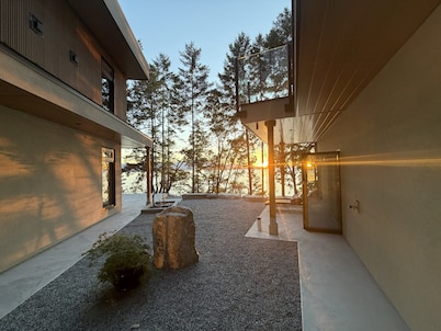 Brand new spa resort style waterfront  executive home with luxury amenities